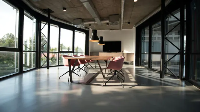 Modern operations room with screens and glass walls used for release coordination